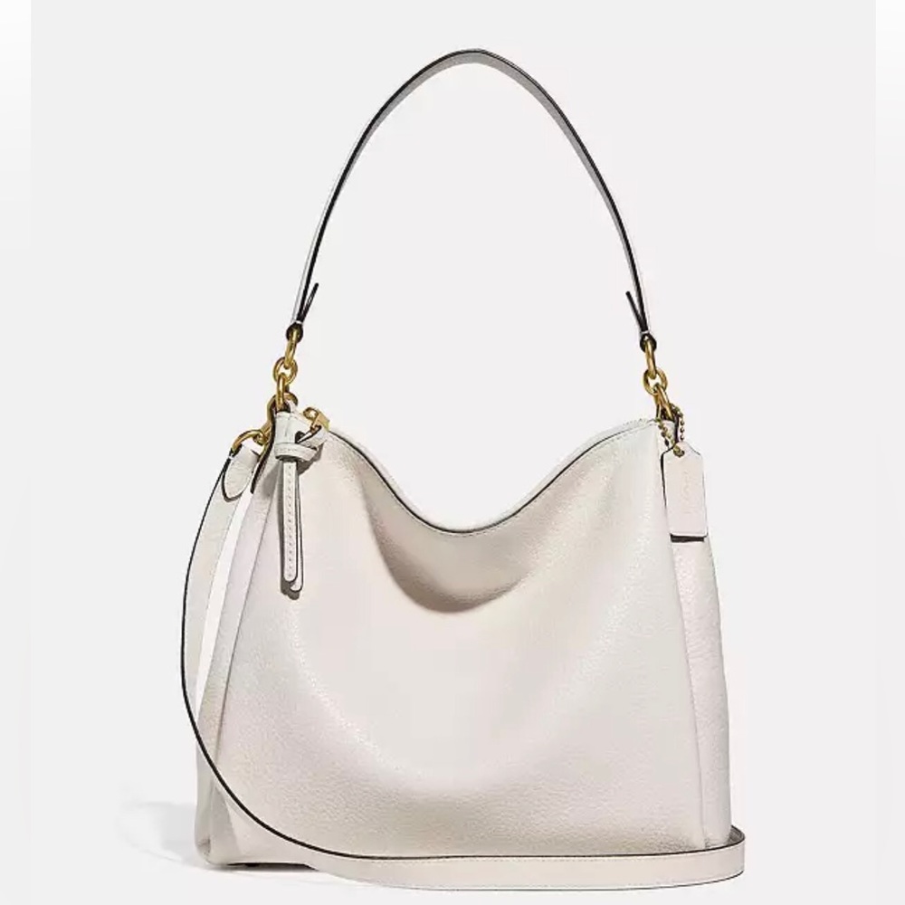 🆕️COACH Shay CHALK/Brass  Shoulder/CrossBag 🔥Sold OUTinStore🔥
